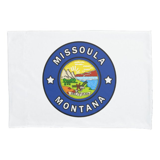 Housse D'oreillers Missoula Montana (devant)