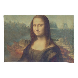 Housse D'oreillers Mona Lisa par Leonardo da Vinci