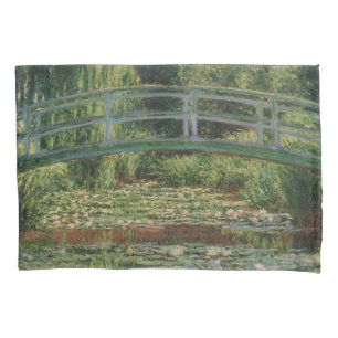 Housse D'oreillers Monet Japanese Footbridge et Water Lily Pool