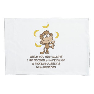 Housse D'oreillers Monkey