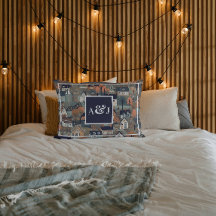 Monogramme de village scandinave