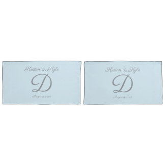 Housse D'oreillers Monogrammed wedding gift