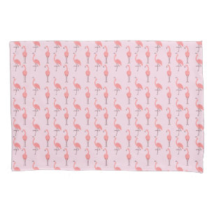 Housse D'oreillers Motif aléatoire de flamant rose