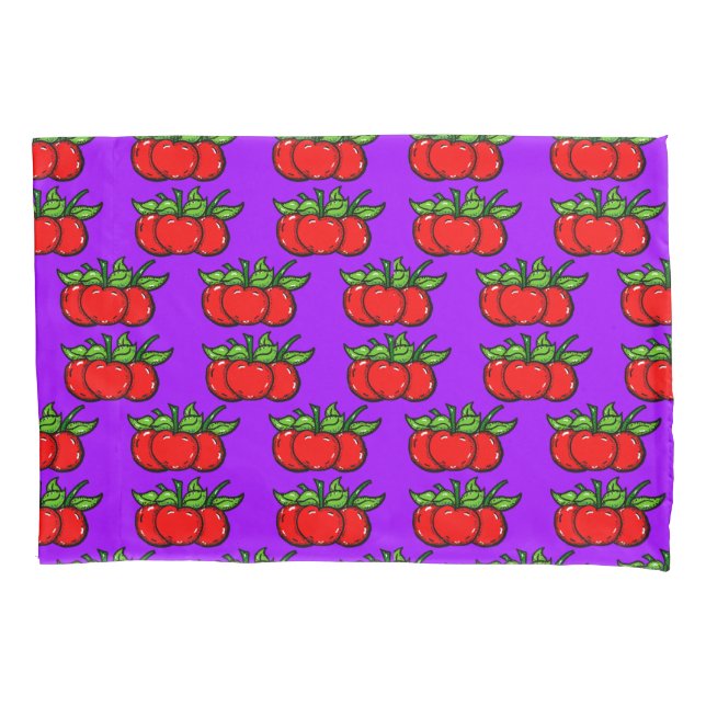 Housse D'oreillers Motif cerise (devant)