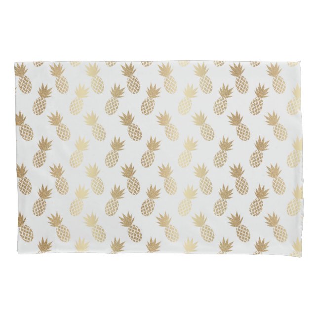 Housse D'oreillers Motif d'ananas (devant)