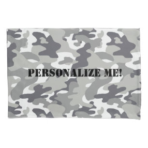 Housse D'oreillers Motif de camouflage urbain