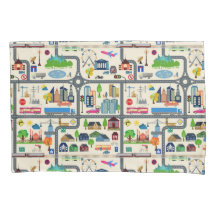 Motif de carte de ville