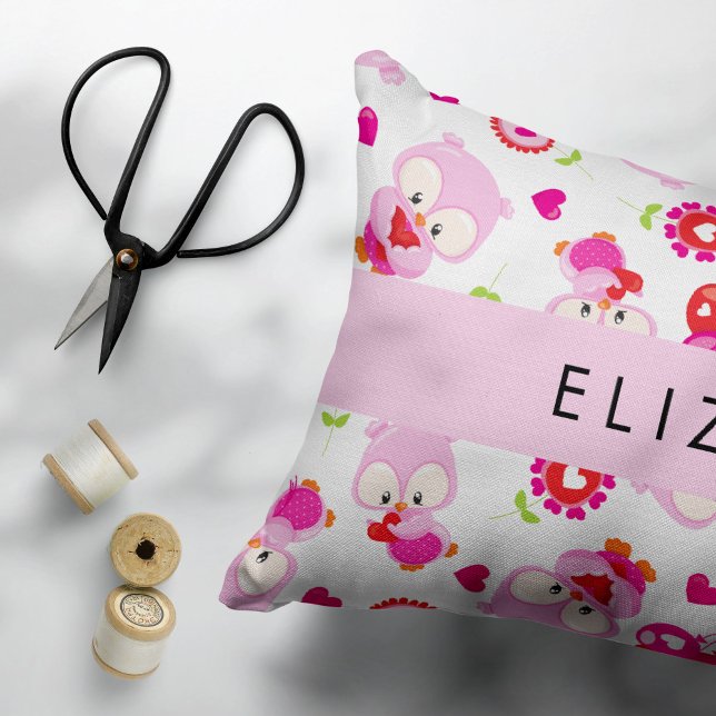 Housse D'oreillers Motif De Chouettes, Chouettes Mignonnes, Chouettes (Créateur téléchargé)