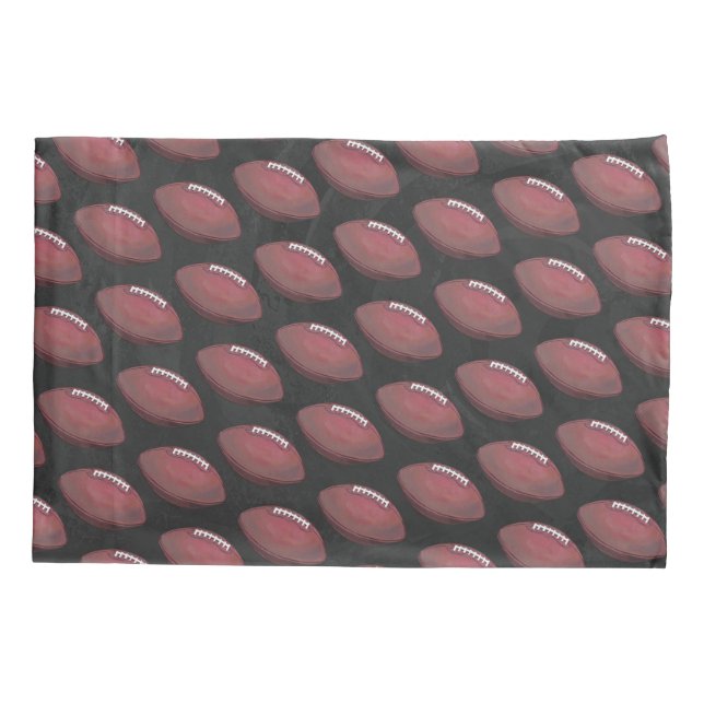 Housse D'oreillers Motif de football (Dos)