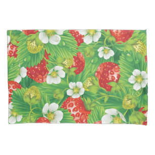 Housse D'oreillers Motif de fraises