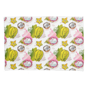 Housse D'oreillers Motif de fruit texturisé par carte blanche