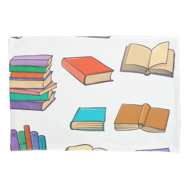 Housse D'oreillers Motif de livre (devant)