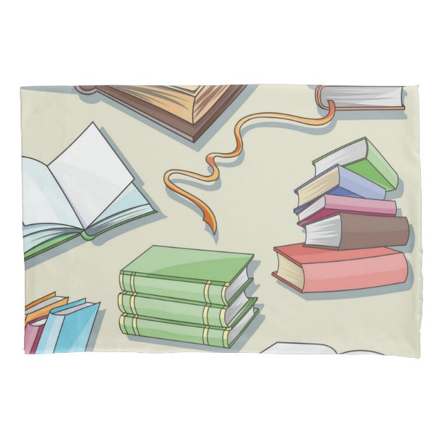 Housse D'oreillers Motif de livre (devant)