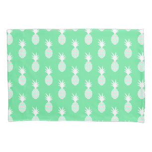 Housse D'oreillers Motif de menthe d'ananas