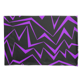 Housse D'oreillers motif de zigzag géométrique Abstrait, audacieux et
