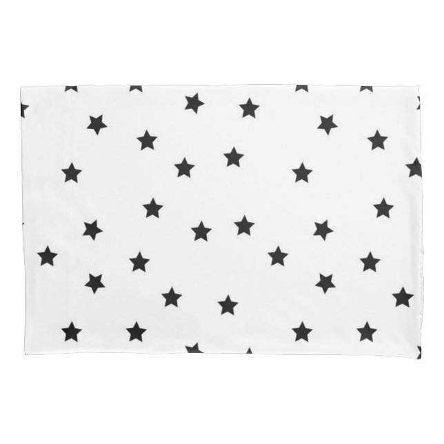 Housse D'oreillers Motif d'étoiles (devant)