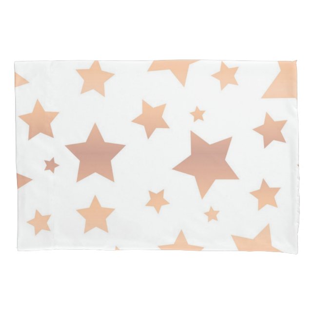 Housse D'oreillers Motif d'étoiles (devant)
