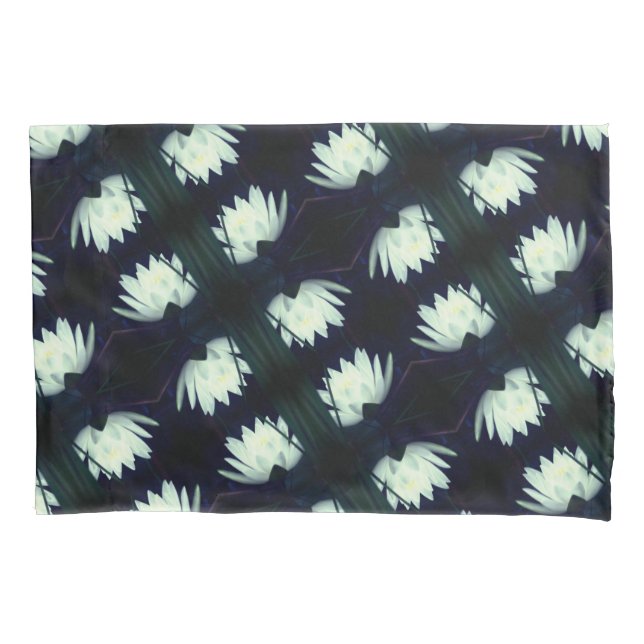 Housse D'oreillers Motif Lily Lotus Water (devant)