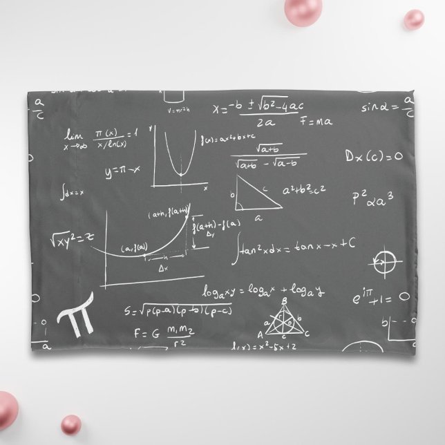 Housse D'oreillers Motif mathématique moderne (Créateur téléchargé)