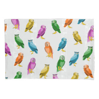 Housse D'oreillers Motif Owl Owls