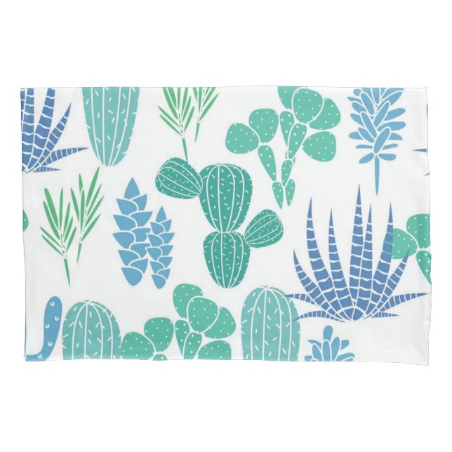 Housse D'oreillers motif plante (devant)