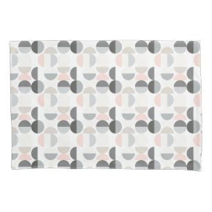 Housse D'oreillers Motif scandinave de demi-cercle de style