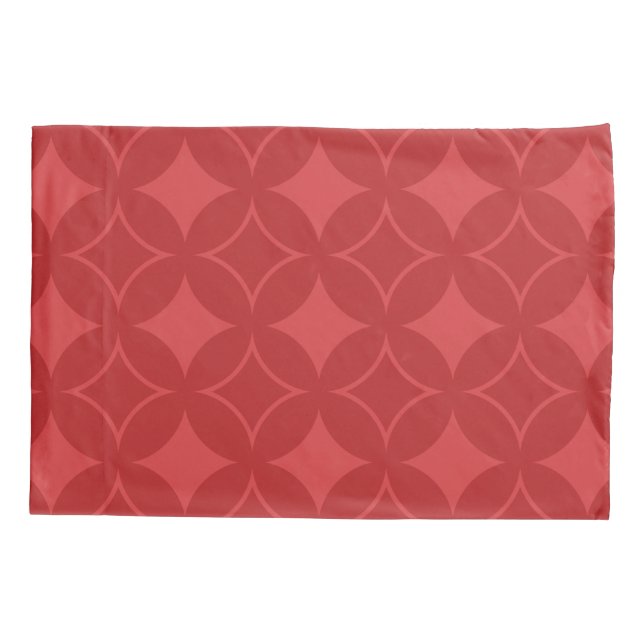 Housse D'oreillers Motif shippo rouge (Dos)