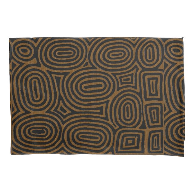 Housse D'oreillers Motif tribal ethnique (devant)