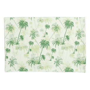 Housse D'oreillers Motif vert de palmier
