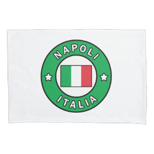 Housse D'oreillers Napoli Italia