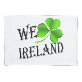 Housse D'oreillers Nous Shamrock Irlande bk pcnt
