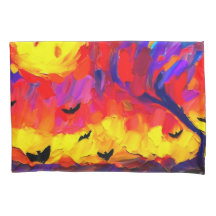 Nuit Abstraite d'Halloween moderne