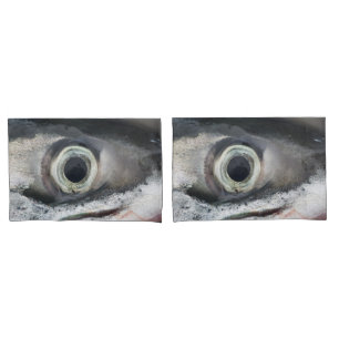 Housse D'oreillers Oeil saumon