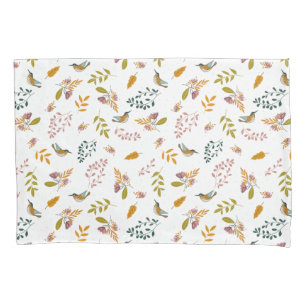 Housse D'oreillers Oiseaux colorés Pillowcase