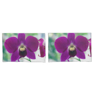 Housse D'oreillers Orchidée pourpre