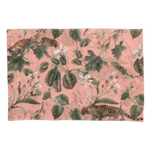 Housse D'oreillers Orchidée tropicale, papillons : aquarelle exotique