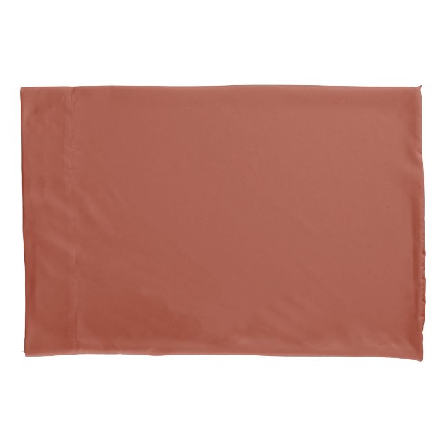 Housse D'oreillers Oreiller rouge en briques simples (devant)