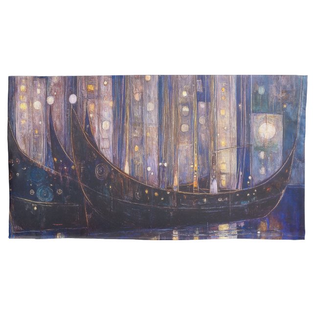 Housse D'oreillers Oreiller simple King Art Nouveau (devant)