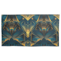 Oreillers King Pair Art Déco