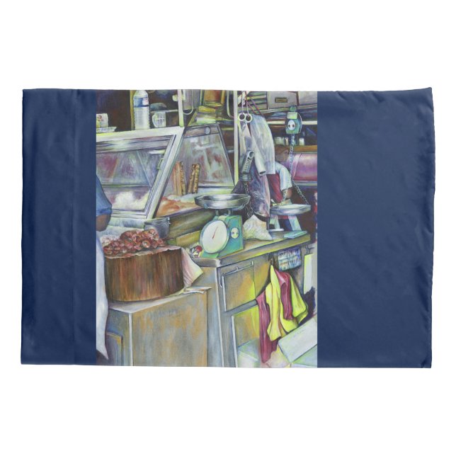 Housse D'oreillers Où est le Fish Head Curry ? Singapour (Dos)