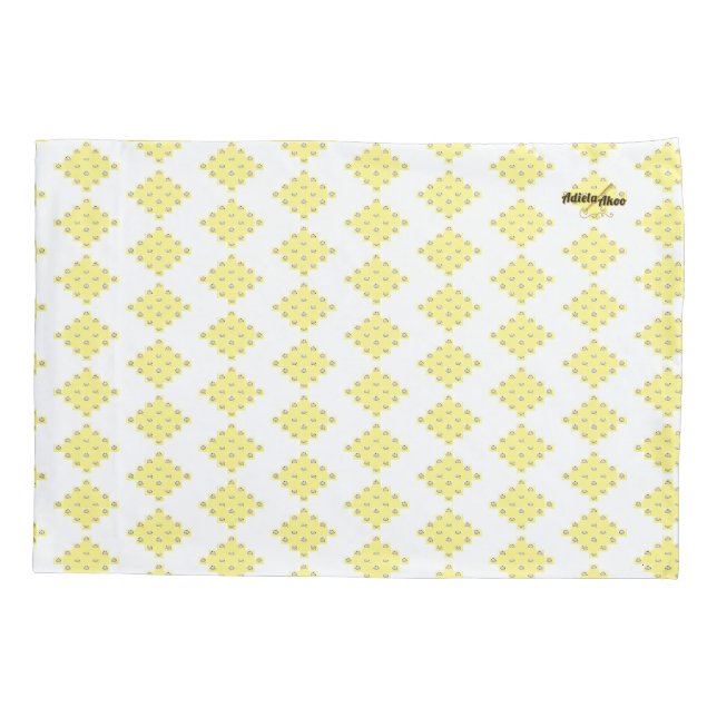 Housse D'oreillers OVERFLOW Pillowcase par la poète Adiela Akoo (Dos)