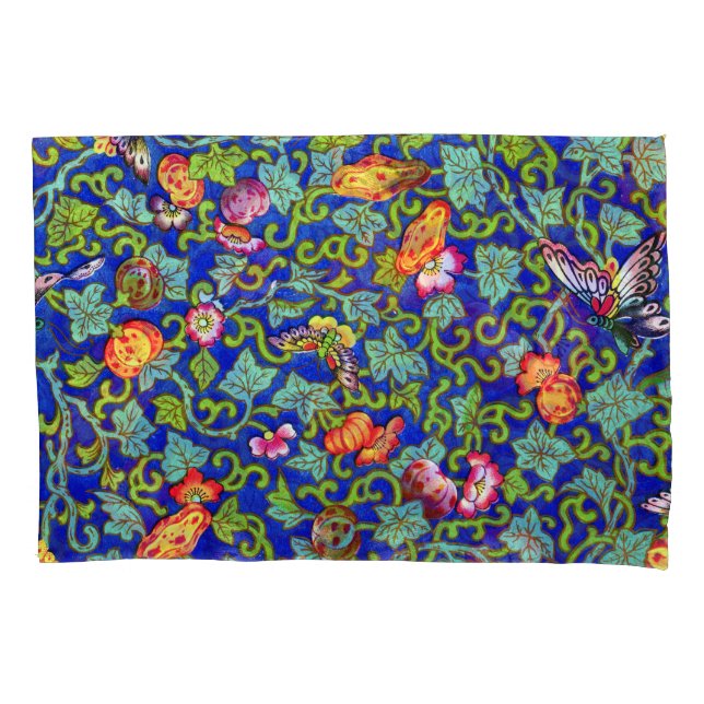 Housse D'oreillers Owen Jones Antique Papillons Orientaux (devant)