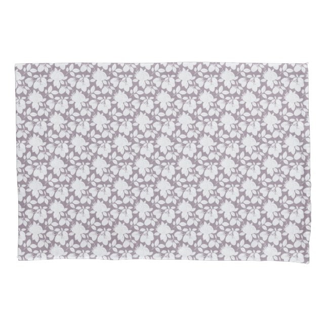 Housse D'oreillers Paire de jardin de baies monochromes pour oreiller (devant-gauche)