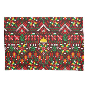 Housse D'oreillers Palestine Tatreez Broderie traditionnelle