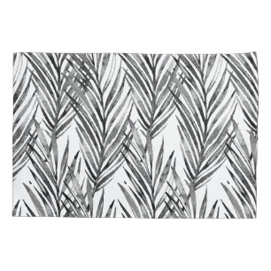 Housse D'oreillers Palm Whisperer Hawaiian Tropical Grey