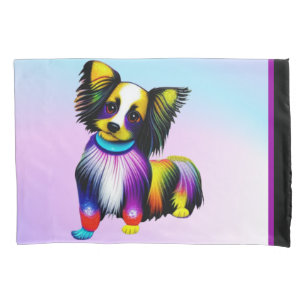 Housse D'oreillers Papillion Pop Art Pastel