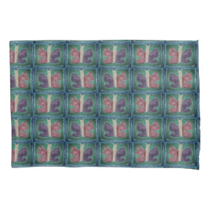 Housse D'oreillers Papillon coloré Filtre brouillard Base