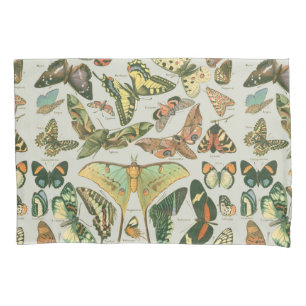 Housse D'oreillers Papillons Vintages papillons d'antiquités Art