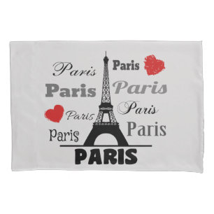 Housse D'oreillers Paris