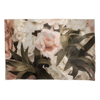 Housse D'oreillers Pastel Floral Vintage : Élégance intemporelle